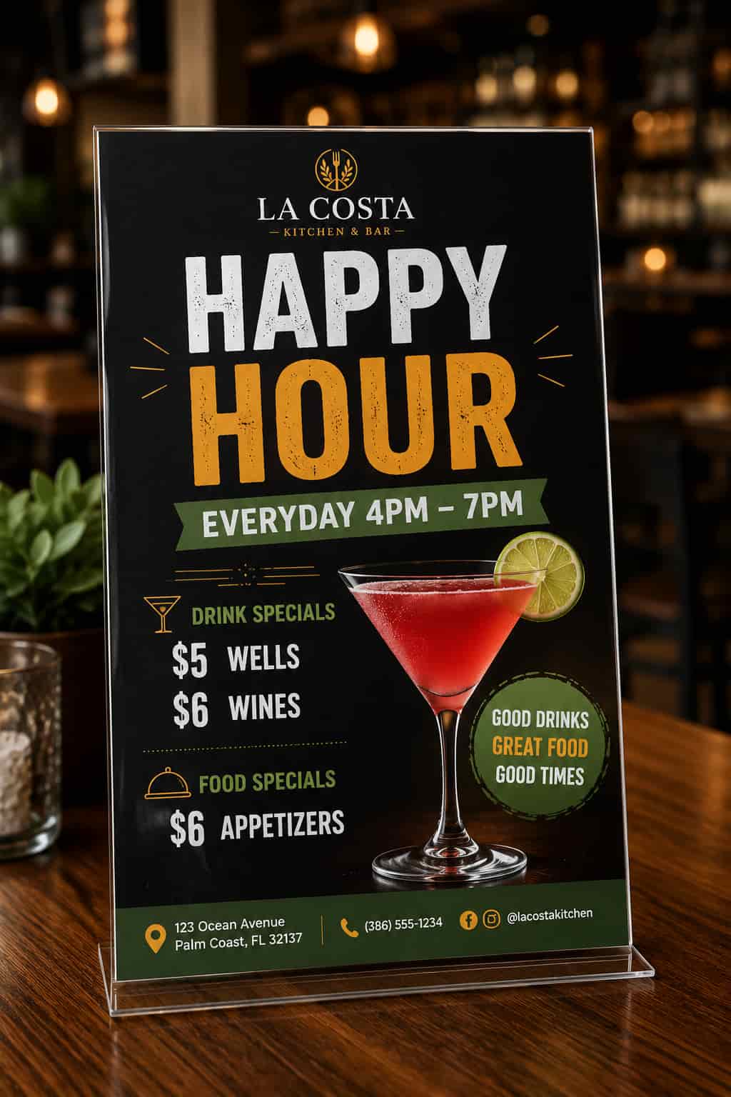 Restaurant flyer printing